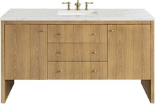 James Martin Vanities 435-V60S-3ENC Hudson 60