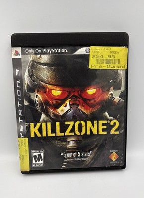 PlayStation 3 PS3 Sony Video Game Killzone 2 Complete With Manual M Tested