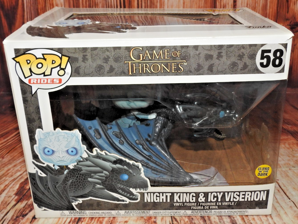 FUNKOPOP！ゲームオブスローンズ　ナイトキング&ドラゴン Amazon.com: Funko POP! Deluxe: Game of Thrones - Night King