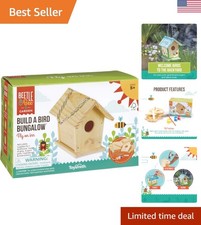 Sustainable DIY Bird Bungalow Kit for Creative Kids - Art and Nature Combined