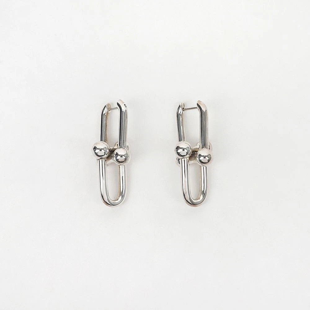 Tiffany & Co Extra große linke Hardware Ohrringe 162658185 [U]