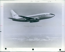 1974 Air Force Academy Boeing 737 Aviation Trainer Aircraft Vintage Photo 8x10
