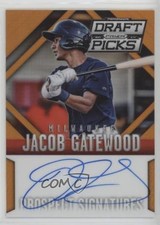 2014 Panini Prizm Perennial Draft Picks Orange /60 Jacob Gatewood #41 Auto 1k5