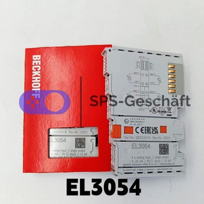 NEU in Box 1 stücK  Beckhoff EL3054 EL 3054 PLC-Modul