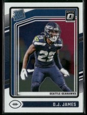 D.J. James 2024 Donruss Optic #222 RC
