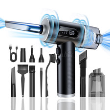 Cordless Vacuum Cleaner 2in1 Compressed Air Duster Air Blower Handheld Electric