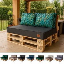 Luxury Pallet Sofa Cushions - Soft Touch - Extra Thick - Seat Pad & Back Cushion