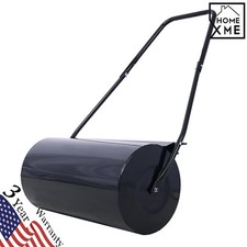 13 Gallon Lawn Roller Push/Tow Behind Water/Sand Filled Steel Yard Sod Roller