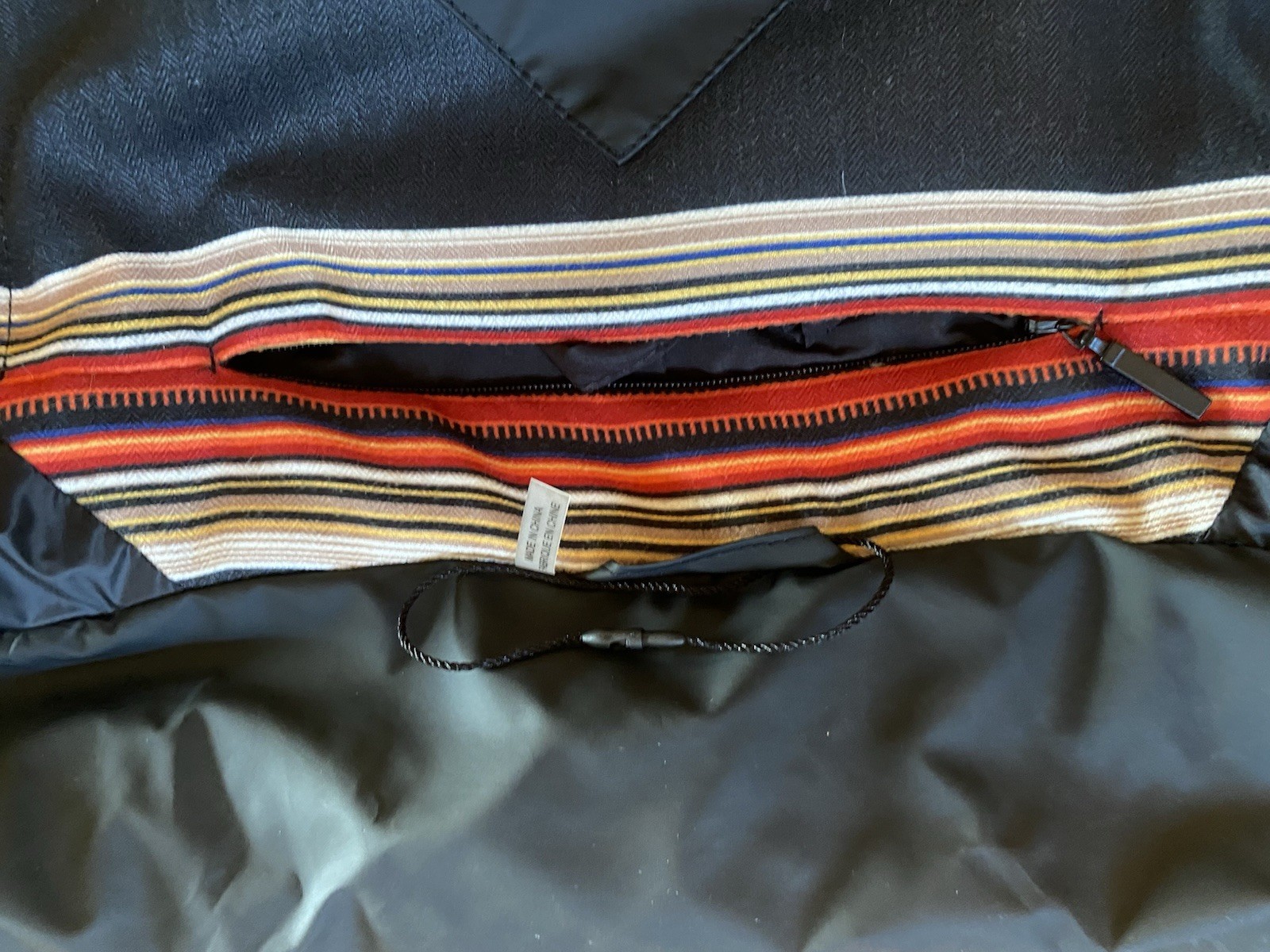 Pendleton Down Jacket Coat Black Polyurethane Wat… - image 7