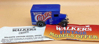 Lledo Walkers Crisps Van 1983 Days Gone Diecast Promo Model + Box & Paperwork