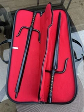 Proforce Sai Practice Set Black With Case 21 Inches Long Excellent Condition