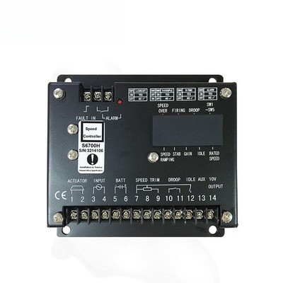 New Electronic Generator Speed Controller Panel S6700H for   Generator #jd