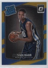 2017-18 Panini Donruss Optic Rated Rookie Gold Prizm 7/10 Ivan Rabb #156 3c7
