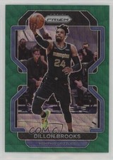 2021-22 Panini Prizm Green Wave Prizm Dillon Brooks #202 d3b