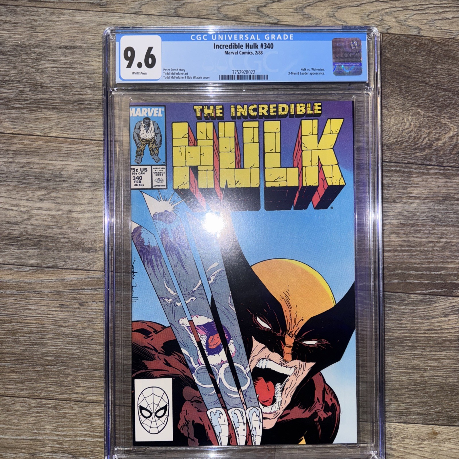 アメコミリーフ The Incredible Hulk #181 CGC 9.8