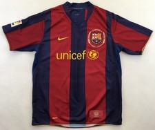FC Barcelona 2007 2008 Nike Camp Nou 1957-2007 home shirt jersey camiseta S / M