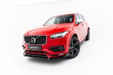 Maxton Design Frontlippe passend f&uuml;r Volvo XC90 R-Design Mk2 schwarz Hochglanz