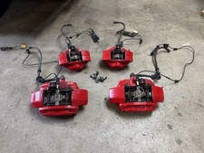 2000-2003 Mercedes W163 Ml55 Amg Front Rear Brembo Brake Caliper Set Oem Red