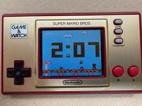 Nintendo Game & Watch Super Mario Bros TESTED & Working With Charger
