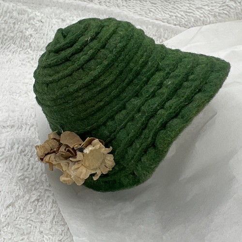 Vintage 1956 Vogue Ginny Doll “Merry Moppets” Green Hat #6036 - Picture 6 of 6