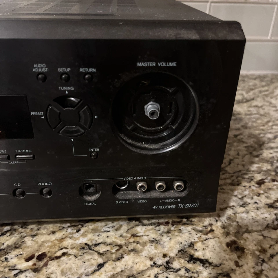 Onkyo TX-SR701 6.1 Channel 600 Watt Home Theater AV Receiver Amplifier. READ! - Image 4 of 4