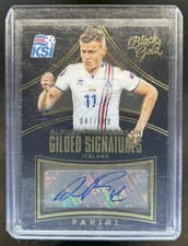 2016 Panini Black Gold Alfred Finnbogason Gilded Signatures Auto #/199