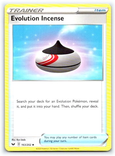 Evolution Incense 163/202 ~ English Near Mint