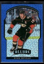 2020-21 UPPER DECK ALLURE BLUE LINE RYAN GETZLAF 01/35 ANAHEIM DUCKS #59