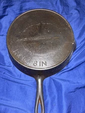 Rare Marietta Pa R & Co 8in Cast Iron Skillet W/ Heat Ring Read Description!!