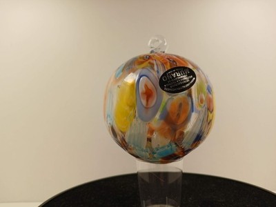 eine Kugel mit Murrina aus Murano Glas Multicolor aus Venezia (Sa-Sa-1-IT2144-3)
