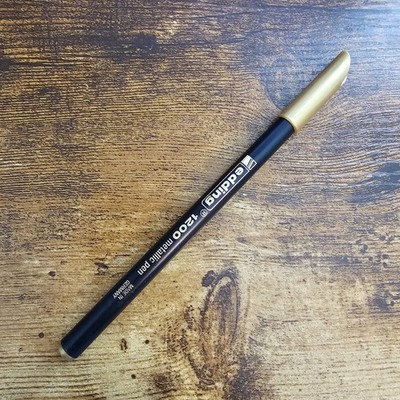 Edding 1200 metallic gold fiber Pen Germany
