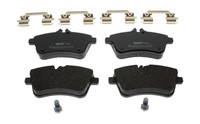 Ferodo Bremsbelagsatz Scheibenbremse Premier ECO Friction FDB1750 FüR W169 W245