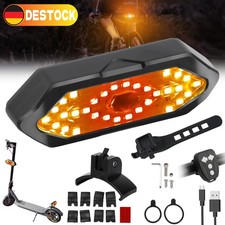 LED Scooter Blinker mit Fernbedienung USB-auf...