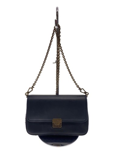 BOTTEGA VENETA Shoulder Bag Intrecciato Leather BLK 547023 V1EED 6032 Used