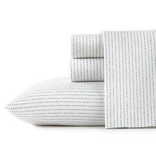 - Full Size Sheet Set, 100 Long-Staple Percale Cotton Bedding, Crisp Cool,...