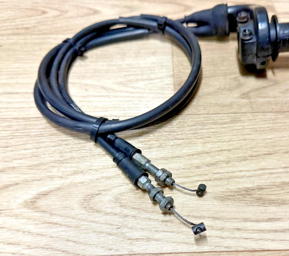 Conjunto de acelerador KTM 400EXC 520EXC 2000-2002 cable carburador empuñadura giratoria Foto 2 de 4