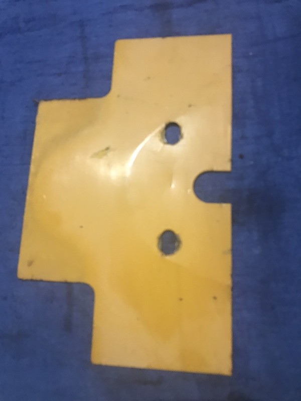 Used/rusty/bent Cub Cadet Garden Tractor Rear Frame Insert Panel For 104 Mower