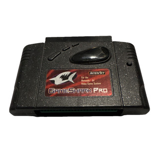 InterAct GameShark Pro V3.3 Cheat Cartridge for Nintendo 64 N64 Black