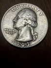 1943-S Washington Quarter  XF Actual Coin One Great Price