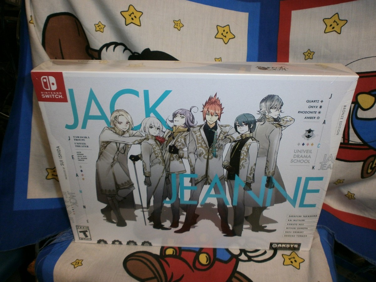 Nintendo Switch Jack Jeanne Limited Edition Game BRAND NEW SEALED