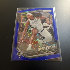 2025 Panini WNBA Prizm Dana Evans BLUE VELOCITY PRIZM SP #33 (Z1)