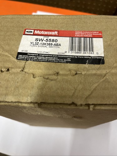 Motorcraft Ford Turn Signal Switch YL3Z-13k359-ABA (SW-5580) NOS BIN FREE SHIP - Picture 13 of 14