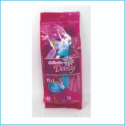 Gillette Daisy Classic Women s Disposable Razors 12 Ct + Venus Simply3