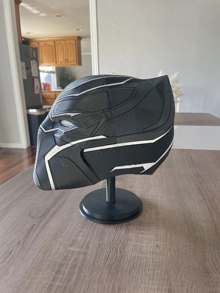 Máscara Pantera Negra Casco Cosplay Impreso en 3D Tamaño Completo Foto 4 de 4