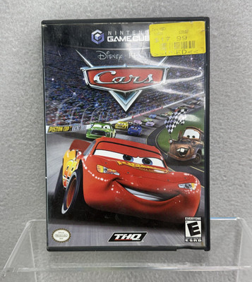 Cars Game Nintendo GameCube 2006 Disc & Manual NOT TESTED READ