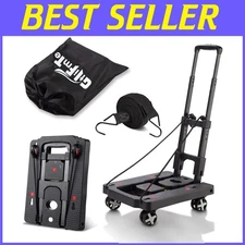 Lightweight Folding Hand Truck with Swivel Wheels