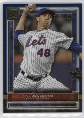 2020 Topps Museum Collection Sapphire 47/150 Jacob deGrom #34 0us5