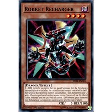 Rokket Recharger SDRR-EN003 Yu-Gi-Oh! Card Common 1st Edition
