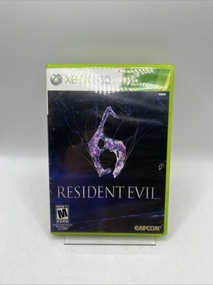 Resident Evil 6 (Xbox 360, 2012) Complete 2-Disc Set - Tested