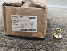 (QTY 50) Rehau 499821-001 PEX Adapter 1/2 Lead Free Brass 100 PSI PEX Barb x FPT